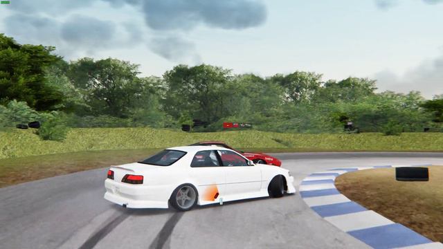 Assetto Corsa Meihan Cresta vs 180SX Tandem смотреть онлайн