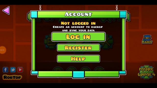 Как создать аккаунт в Geometry Dash... смотреть онлайн