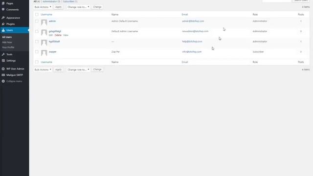 Change default admin username for WordPress manually(no plugin used) смотреть онлайн