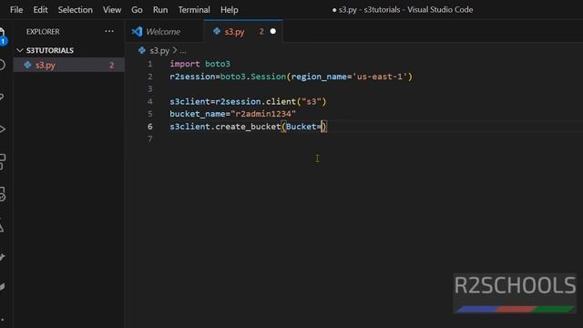 How to create S3 bucket in AWS using Python Script смотреть онлайн