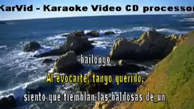 Karaoke video Tango EL CHOCLO смотреть онлайн