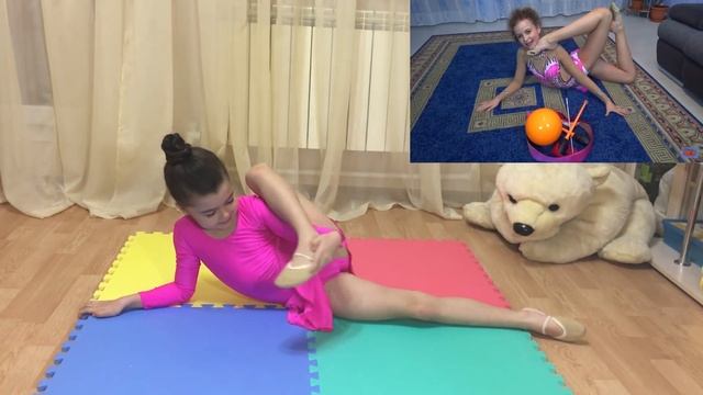 Челлендж Сделай как КАТЯ ГИМНАСТИКА ХУДОЖЕСТВЕННАЯ ГИМНАСТИКА