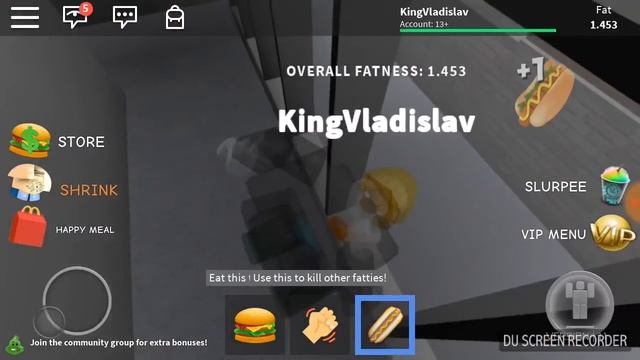 Roblox minigames #4 я стал толстым!!!!! смотреть онлайн