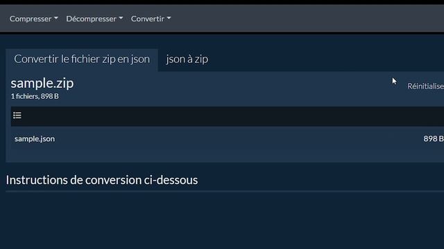 Comment convertir ZIP en JSON en ligne (Guide simple) смотреть онлайн
