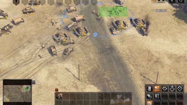 Sudden Strike 4 Africa Desert War DLC | Axis Campaign | Battle of Sidi-Barrani смотреть онлайн