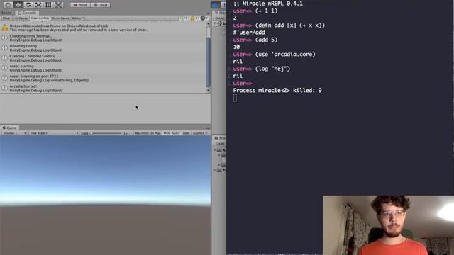 Get Started with Arcadia! Part 1: Setup Arcadia, Clojure in Unity смотреть онлайн