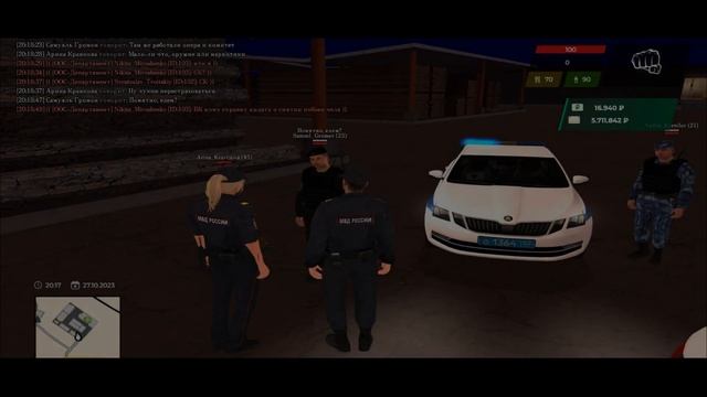 Новое здание МВД, задержания, свадьба! [greentech-rp.com] #greentech #crmp