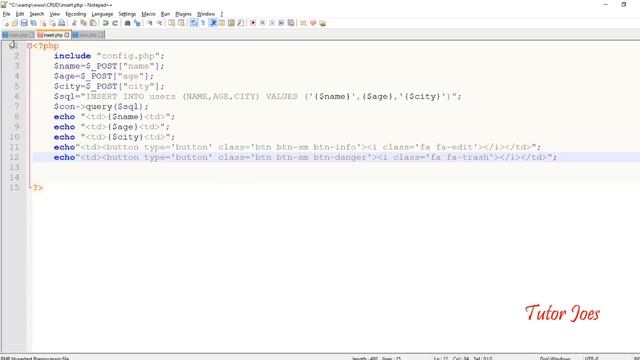 Add New Row of a Table By appendTo in jQuery In Tamil смотреть онлайн