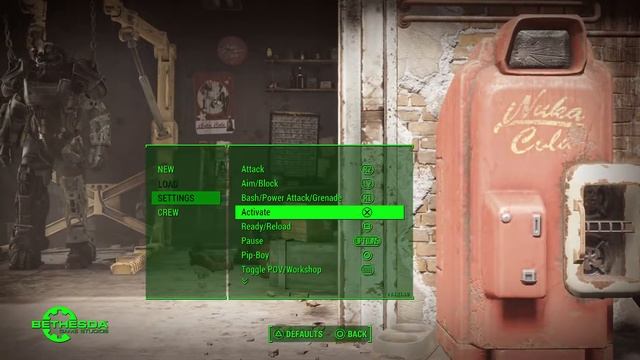 Fallout 4 - Settings Options on PS4 (Gameplay, Controls (Button Layouts) Display & Audio Details) смотреть онлайн