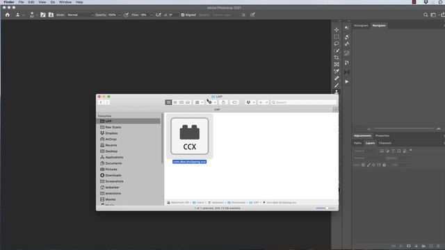 Installing Photoshop 2021 UXP Plugins смотреть онлайн