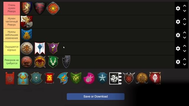 TOTAL WAR: WARHAMMER 3 - НЕОБХОДИМЫЕ ПЕРЕРАБОТКИ ФРАКЦИЙ | Tier List