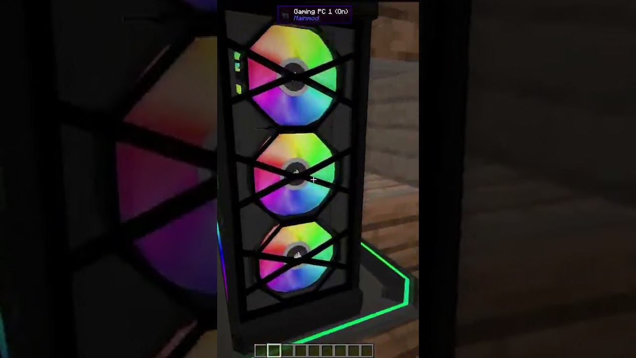 Игровые ПК с RGB подсветкой в Майнкрафт #Shorts смотреть онлайн