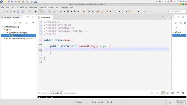116 Java advanced multithreading Class Thread خاصية تعدد смотреть онлайн