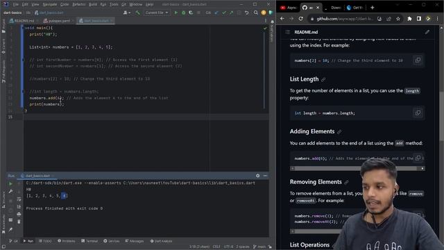 Dart's List ? Operations - Beginner's Guide ? | 50-Day Journey of App Development with AsyncApp смотреть онлайн