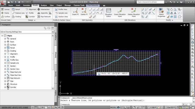 Civil 3D Pipes at Grade Tutorial смотреть онлайн