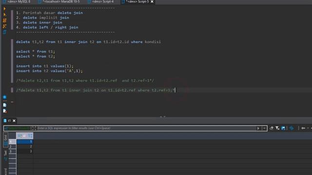 Tutorial MariaDB / MySQL #42 | DELETE WITH JOIN смотреть онлайн