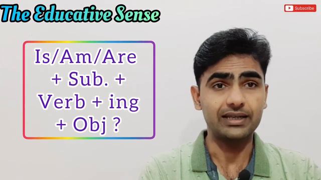 Present Continuous Interrogative Part 1/ English Speaking Series/ Class - 22 смотреть онлайн