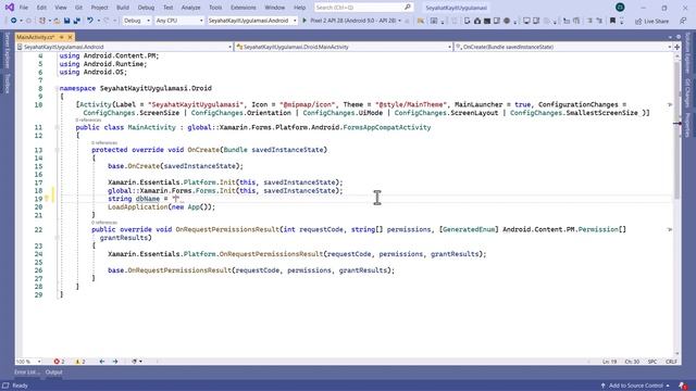 Seyahat Kayıt Projesi SQLite Database Connection Bölüm-16 смотреть онлайн
