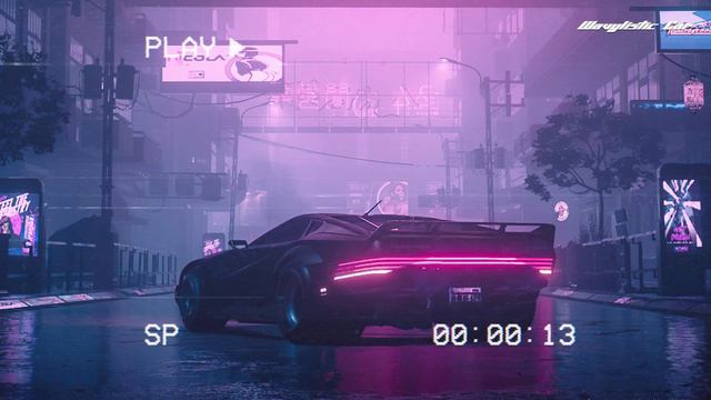 Neon Car In City rain - A Nostalgic Synthwave - Synthwave/Cyberpunk/Chillwave MIX смотреть онлайн