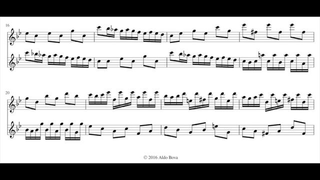 J. S. Bach, Inventio a due voci n 8 BWV 779, for 2 alto recorder смотреть онлайн