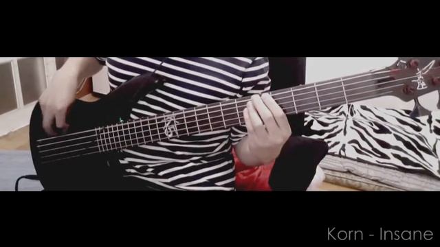 Korn - Insane 베이스 커버 [BASS COVER] смотреть онлайн