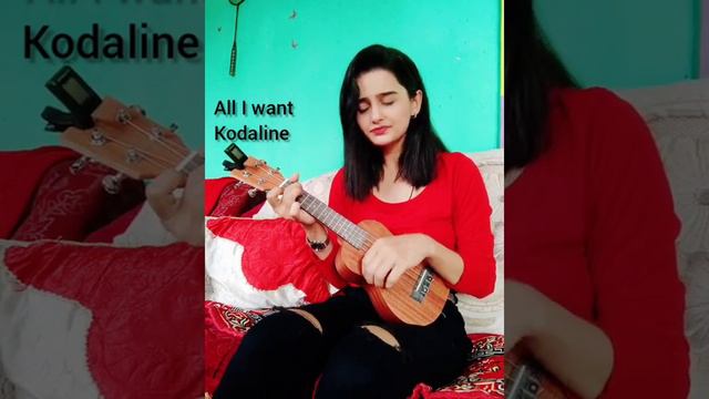 All I want- kodaline cover (ukulele version) смотреть онлайн