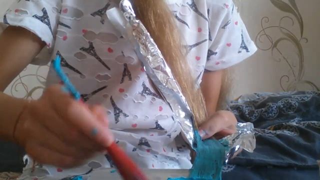 Как покрасить волосы без краски/ Karina Love смотреть онлайн
