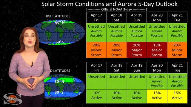 A Stealthy Solar Storm and a Meteor Shower | Space Weather News 04.17.2020 смотреть онлайн
