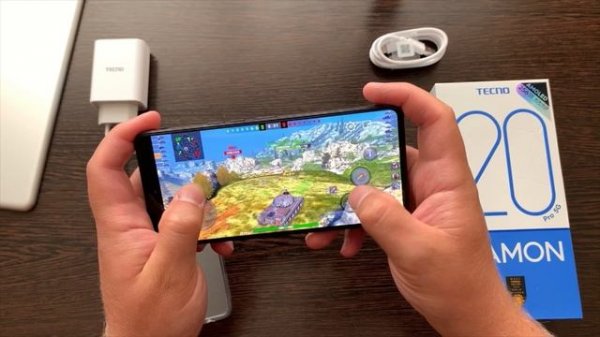 Tecno Camon 20 Pro 5G Распаковка и Game Test ASMR