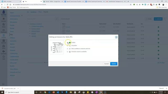 Canvas - Students Report that a File is "Unauthorized" смотреть онлайн
