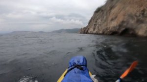 Сплав на байдарках по морю вдоль Крыма. Балаклава - пляж Инжир - мыс  Фиолент