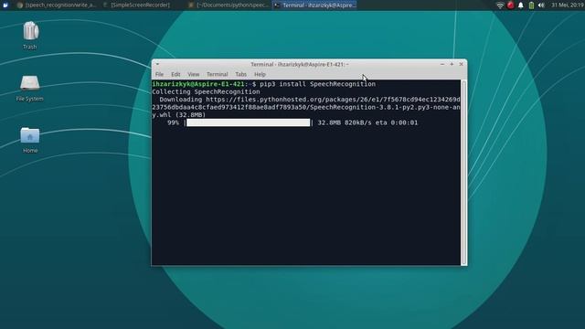 Install Speech Recognition Python смотреть онлайн