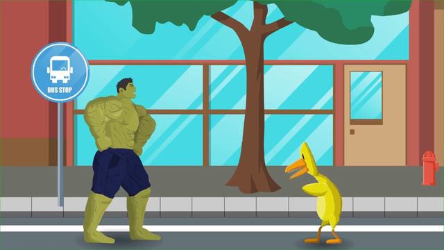 Hulk vs Yellow (Rainbow Friends) | Hulk Rampage | Hero Animation смотреть онлайн