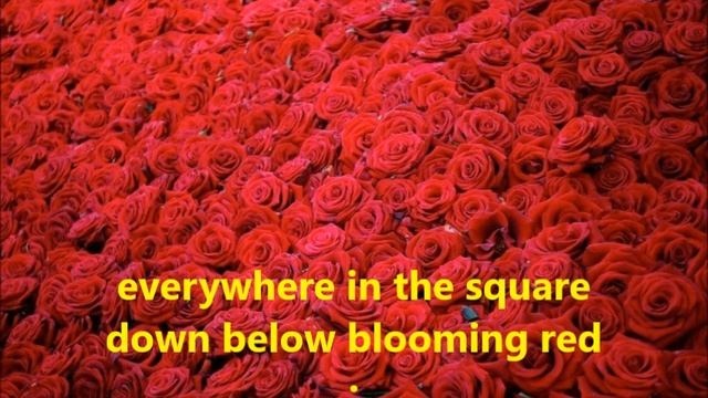 миллион алых роз  -  UN MILLON DE ROSAS ROJAS - A Million Scarlet Roses - Spanish Version