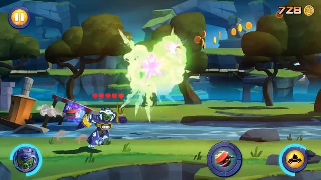 Angry Birds Transformers UPDATE! Helper Droids, Crafting, Bluestreak & Prowl [v1.6.11] смотреть онлайн