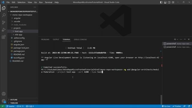 4. Module federation added in HOST and MFE project | Microfrontned in Hindi | Amar Kumar Ram смотреть онлайн