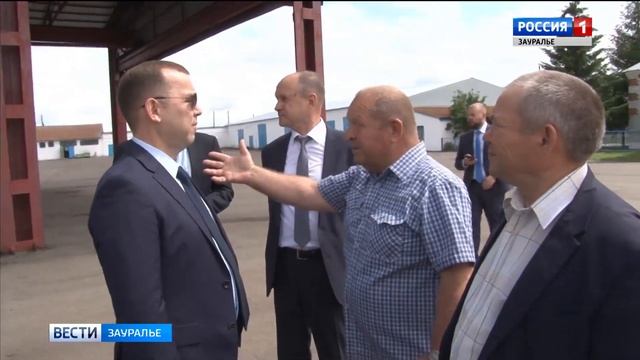 Вадим Шумков побывал в Мокроусовском районе смотреть онлайн