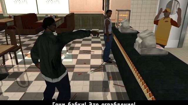 GTA San Andreas #2 Рисуем граффити смотреть онлайн