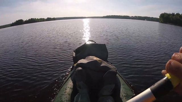 Сплав по Пестовскому вдхр. от с. Тишково на о-ва Березовые (часть 4) смотреть онлайн