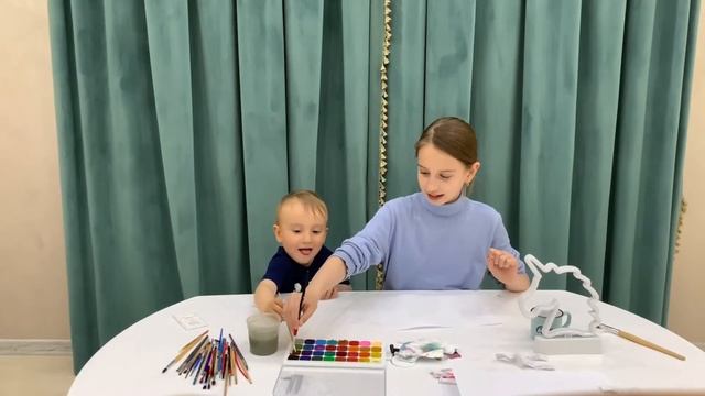 Art challenge! Рисуем картину! Художники смотреть онлайн