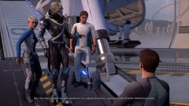 Vetra Nyx and 1st time aboard the Tempest - Mass Effect: Andromeda gameplay смотреть онлайн