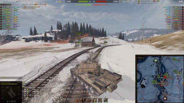 Всранговые бои.ТТ Франции АМХ 50В,раздаем барабаны. смотреть онлайн