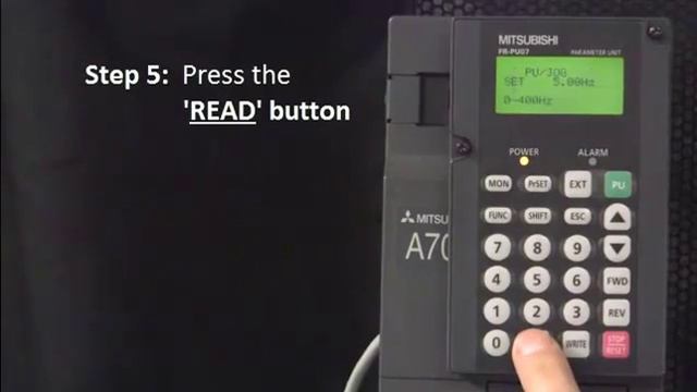 Quick Tips - Jogging a motor with the FR-PU07 смотреть онлайн