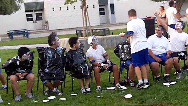 Alta Loma High School Marching Band Parent Night 2010-2011 (Pie In The Face)