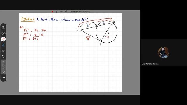 TEOREMA SECANTE TANGENTE (CLASE 4) смотреть онлайн