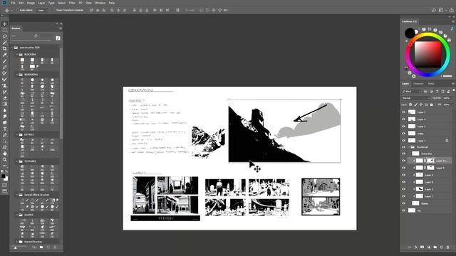 Creating Environment Concept Art for Games With Asim A. Steckel смотреть онлайн