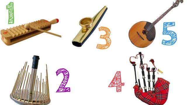 GAME for English learners. Guess the musical instrument! Игры на уроках английского языка. смотреть онлайн