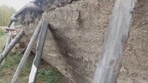 Дом из самана. Изучаем развалины