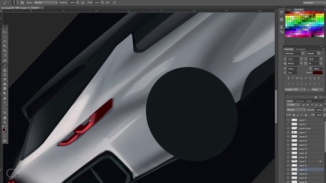The Car Sketch [episode 28] Lancia Delta Integrale смотреть онлайн