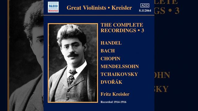 Slavonic Dance No. 10 in E Minor, Op. 72, No. 2 (arr. F. Kreisler for violin and piano) смотреть онлайн